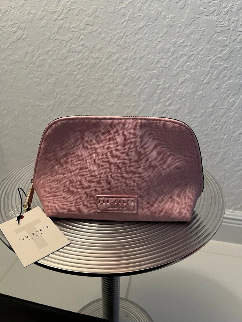 Ted Baker NWT Blush Pink Cosmetic Case